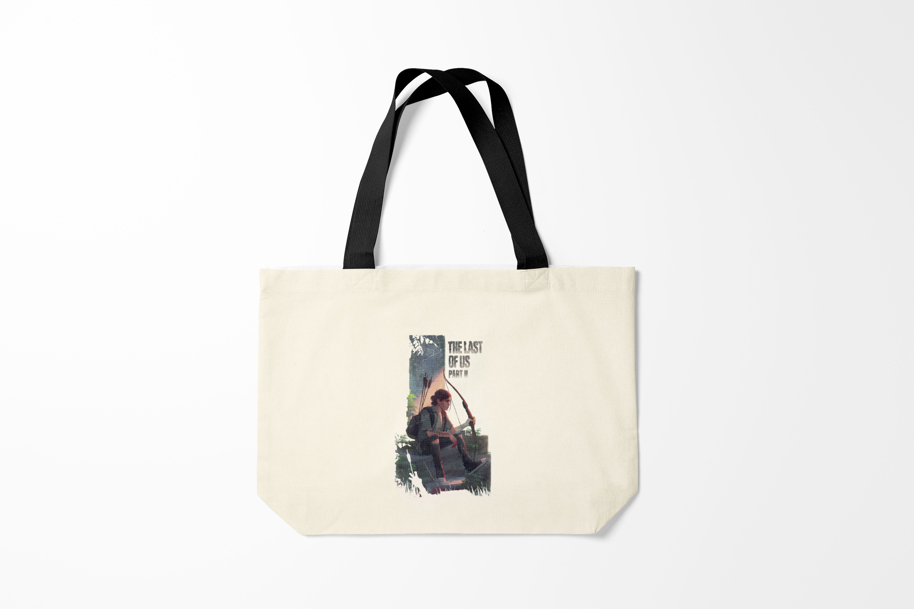 

Сумка шoппер унисекс Burnettie The last of us 2, белый, The last of us 2