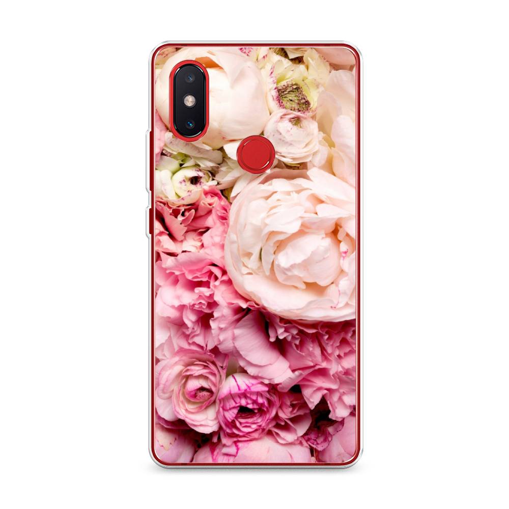 

Чехол Awog на Xiaomi Mi 8 SE "Пионы яркие", Разноцветный, 33750-8