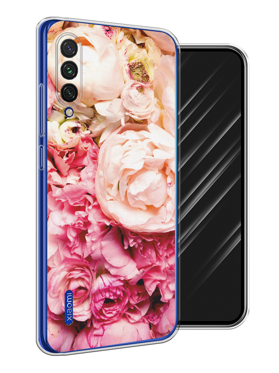 

Чехол Awog на Xiaomi Mi CC9E/Mi A3 "Пионы яркие", Разноцветный, 35950-8