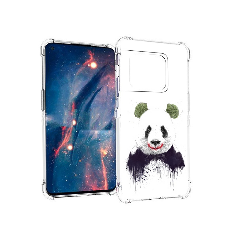 

Чехол MyPads Tocco для OnePlus 10 Pro панда джокер (PT224239.133.533), Прозрачный, Tocco