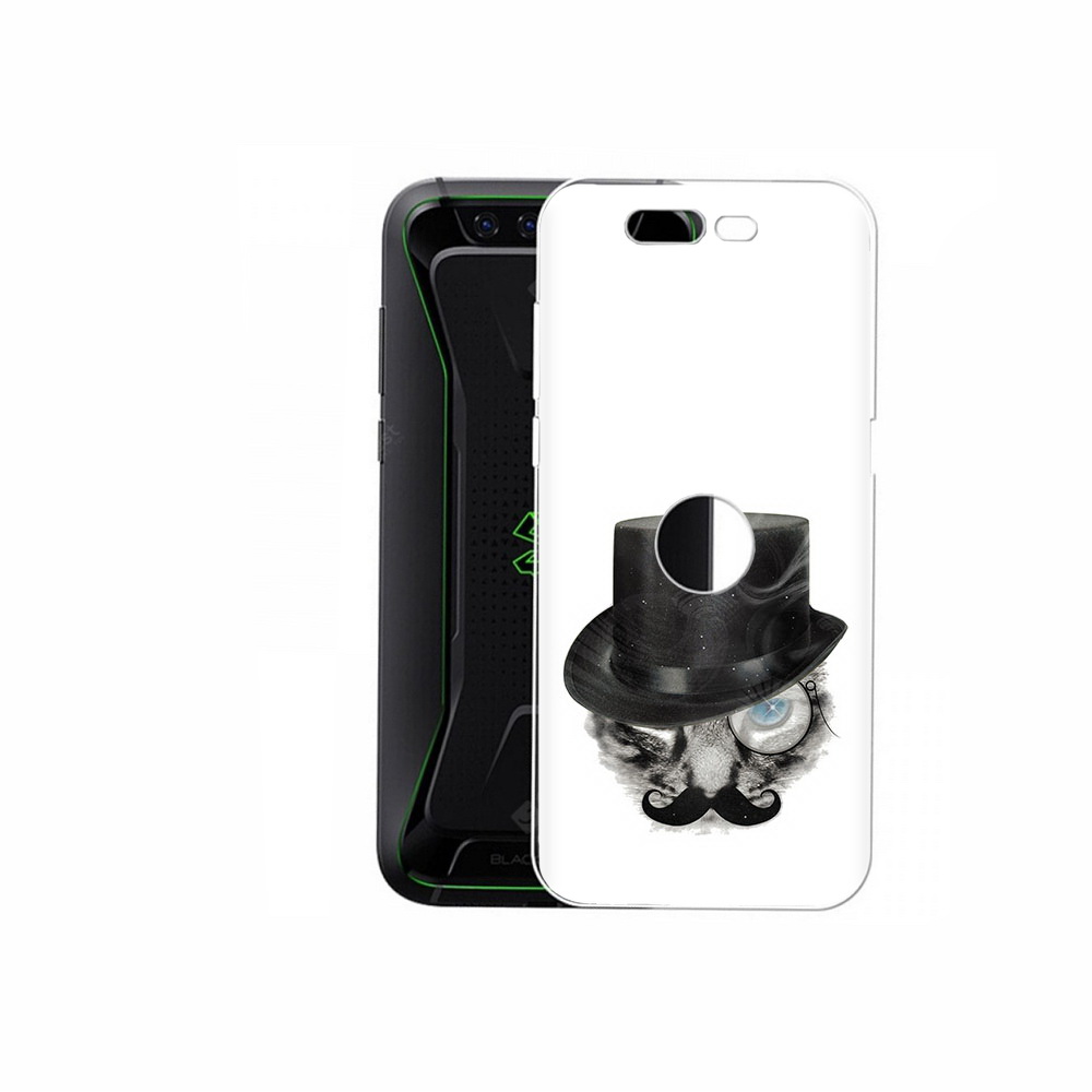 

Чехол MyPads Tocco для Xiaomi Black Shark интелегентный кот (PT144492.337.378), Прозрачный, Tocco