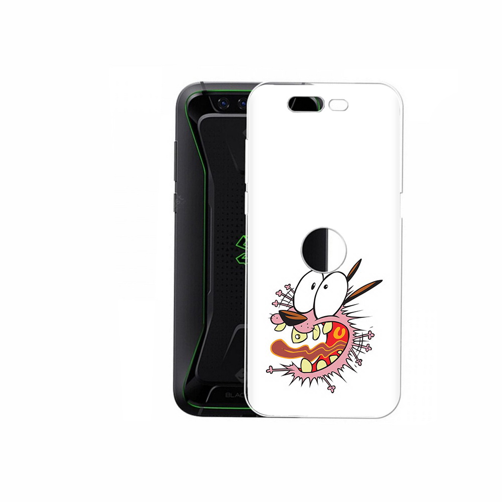 

Чехол MyPads Tocco для Xiaomi Black Shark испуганный бобик (PT144492.337.381), Прозрачный, Tocco