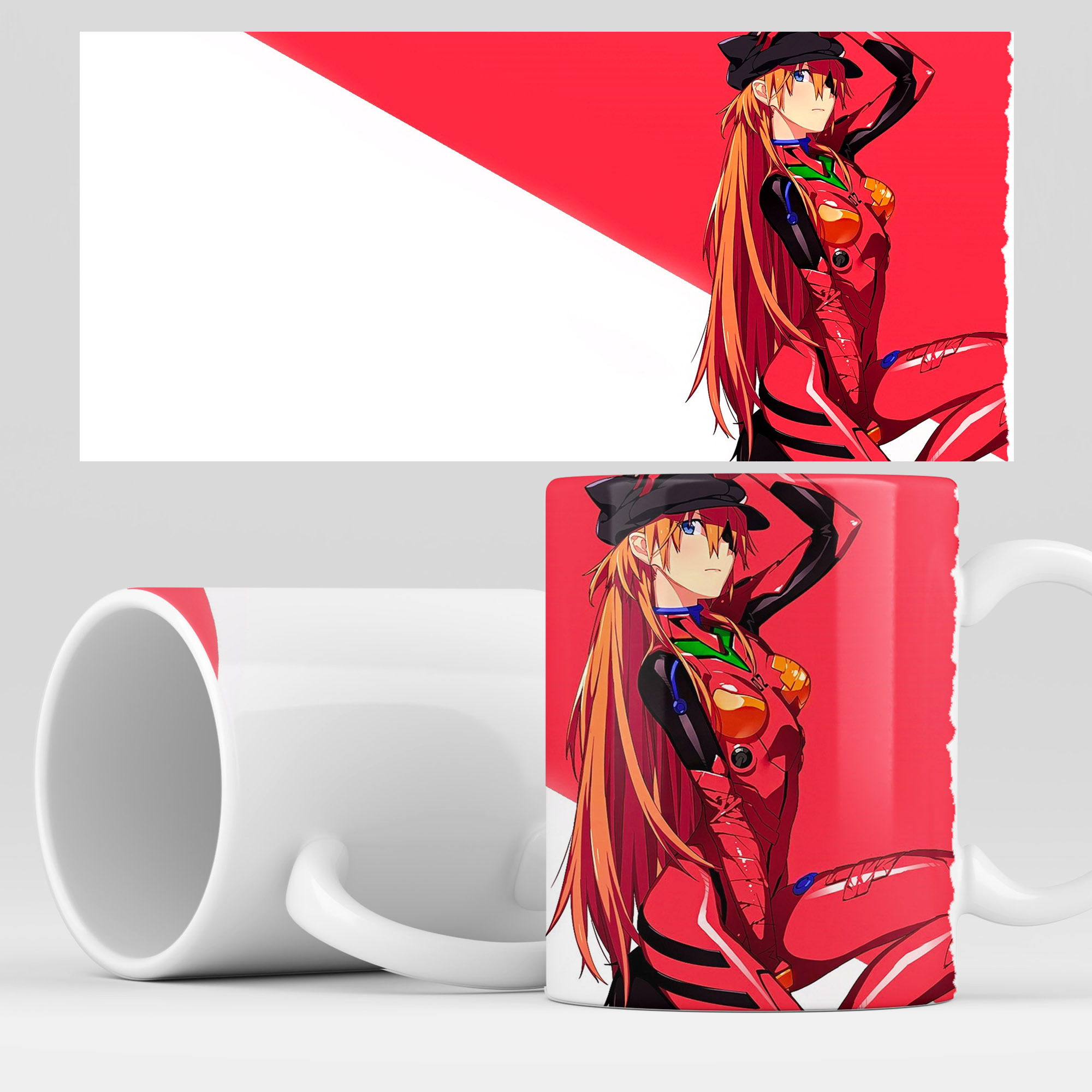 

Кружка RocketCup с принтом "Евангелион" аниме, Evangelion19