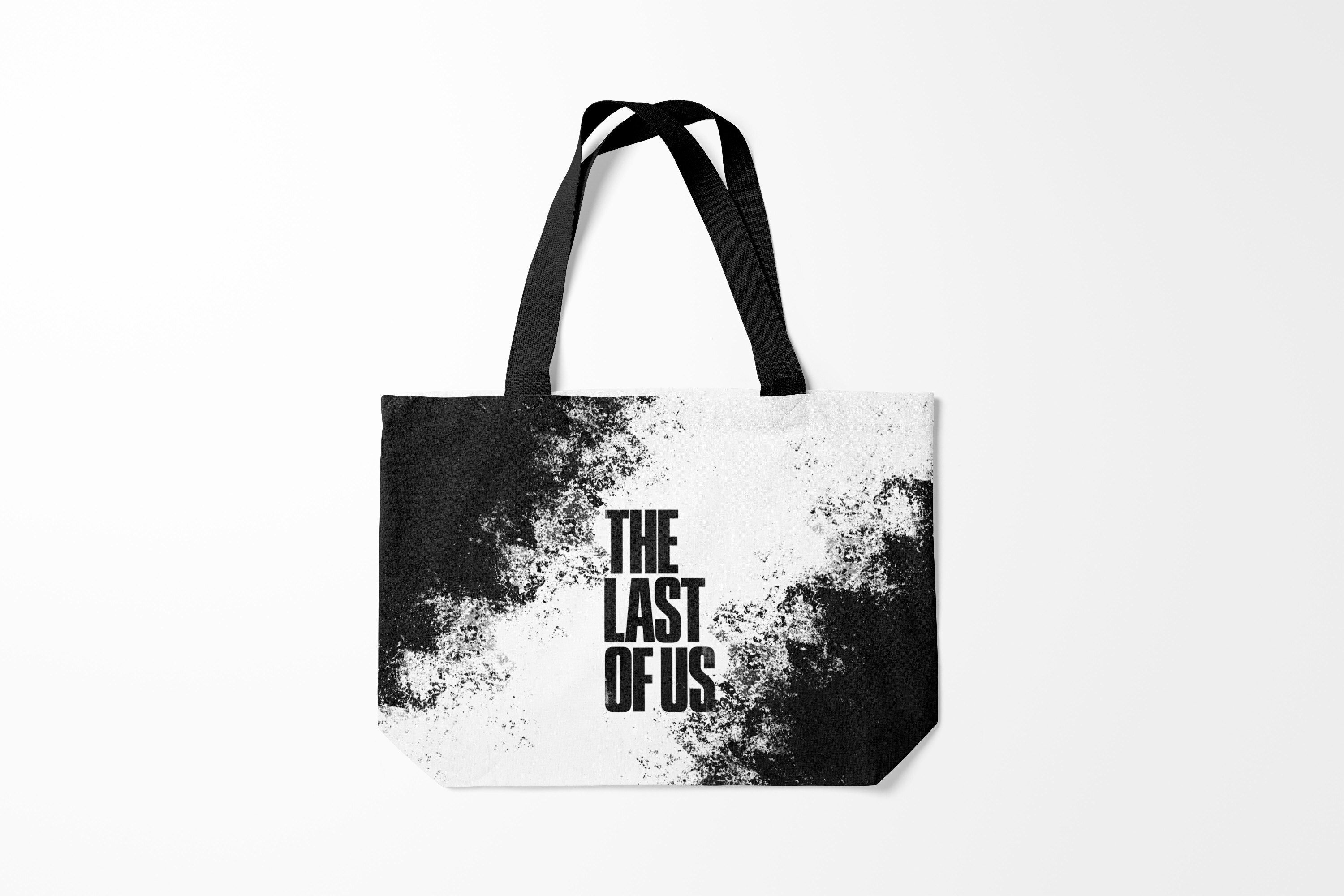

Сумка шoппер унисекс Burnettie The last of us, черный; белый, The last of us