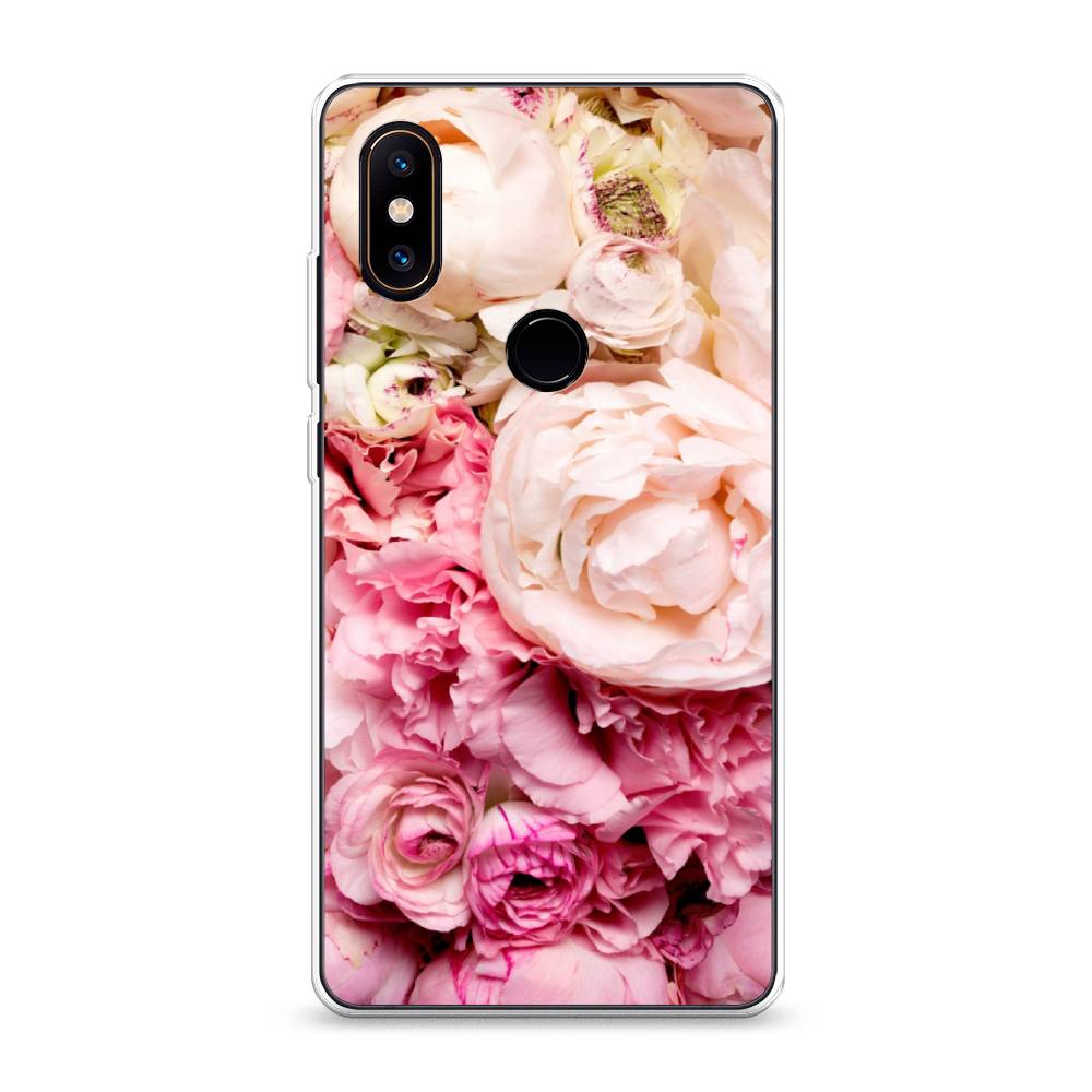 

Чехол Awog на Xiaomi Mi Mix 2S "Пионы яркие", Разноцветный, 33450-8