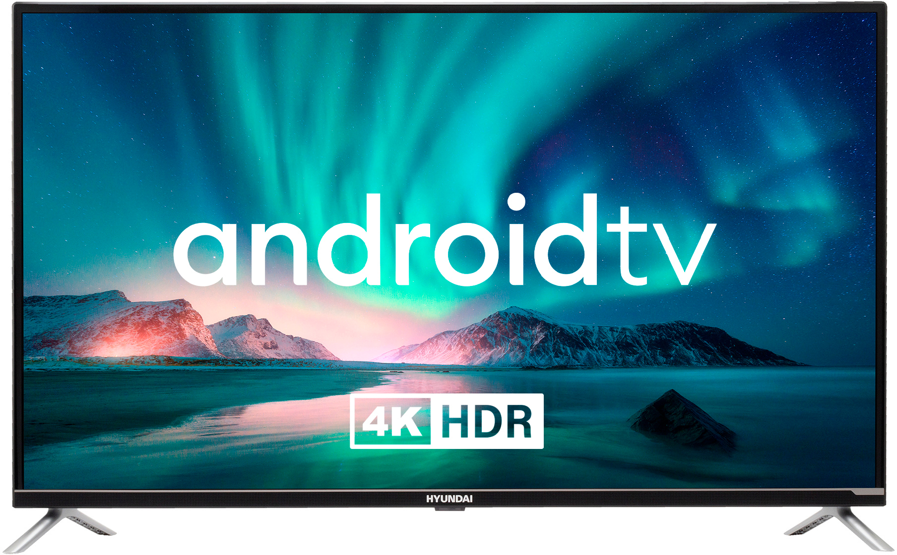 

Телевизор HYUNDAI H-LED43BU7008, 43"(109 см), UHD 4K, Черный, H-LED43BU7008