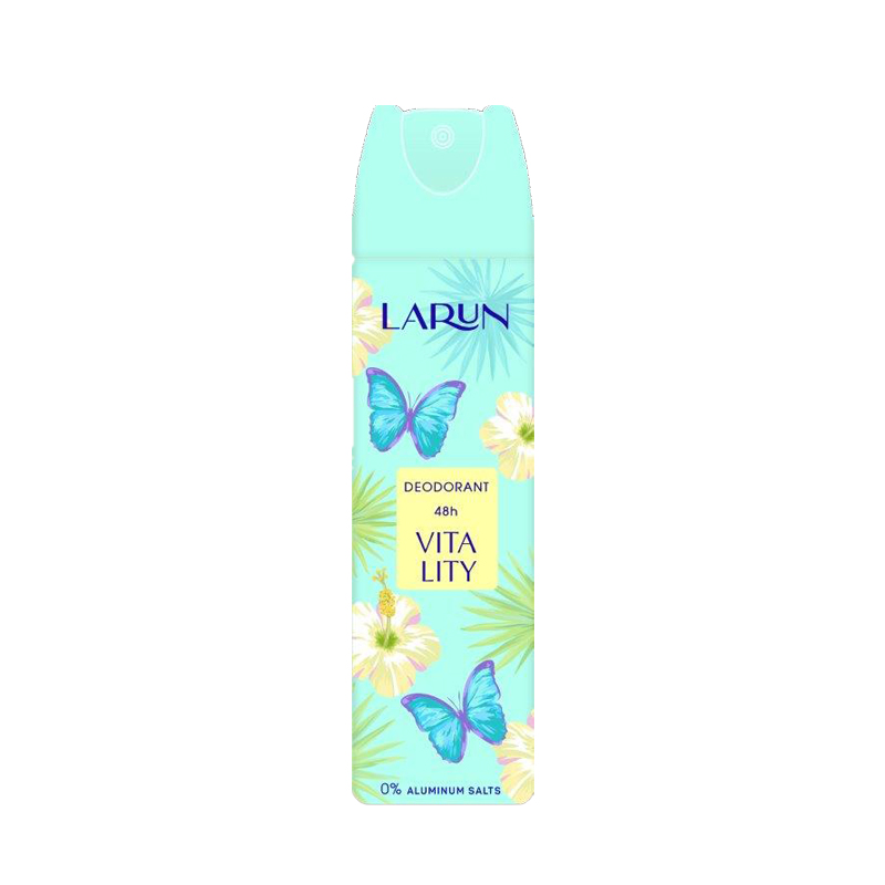 Део-спрей Larun Vitality 150 мл очищающее молочко для нормальной и комбинированной кожи с экстрактом грейпфрута vitality cleansing milk