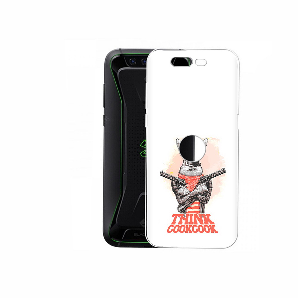 

Чехол MyPads Tocco для Xiaomi Black Shark кролик пират (PT144492.337.419), Прозрачный, Tocco