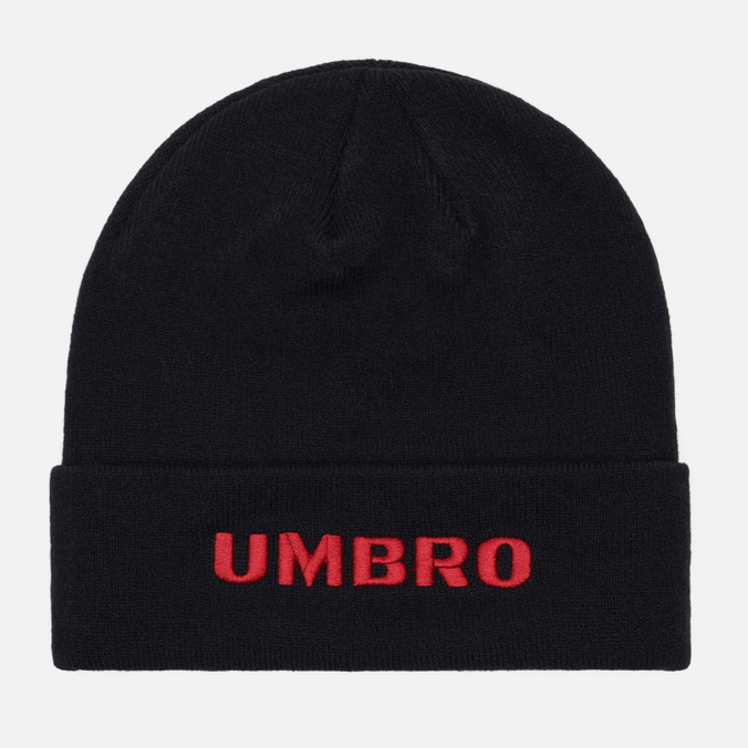 

Шапка бини мужская Umbro Embroidered Script, чёрный, Embroidered Script