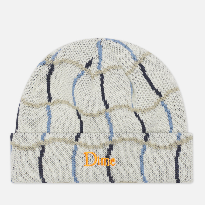

Шапка бини мужская Dime Dime Wave Checkered, серый, Dime Wave Checkered
