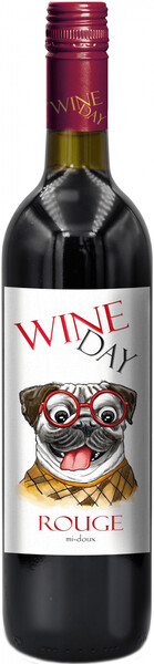 

Вино "Wine Day" Rouge Mi-doux, 0,75 л