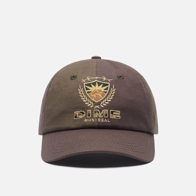 

Бейсболка мужская Dime Split Crest, оливковый, Split Crest
