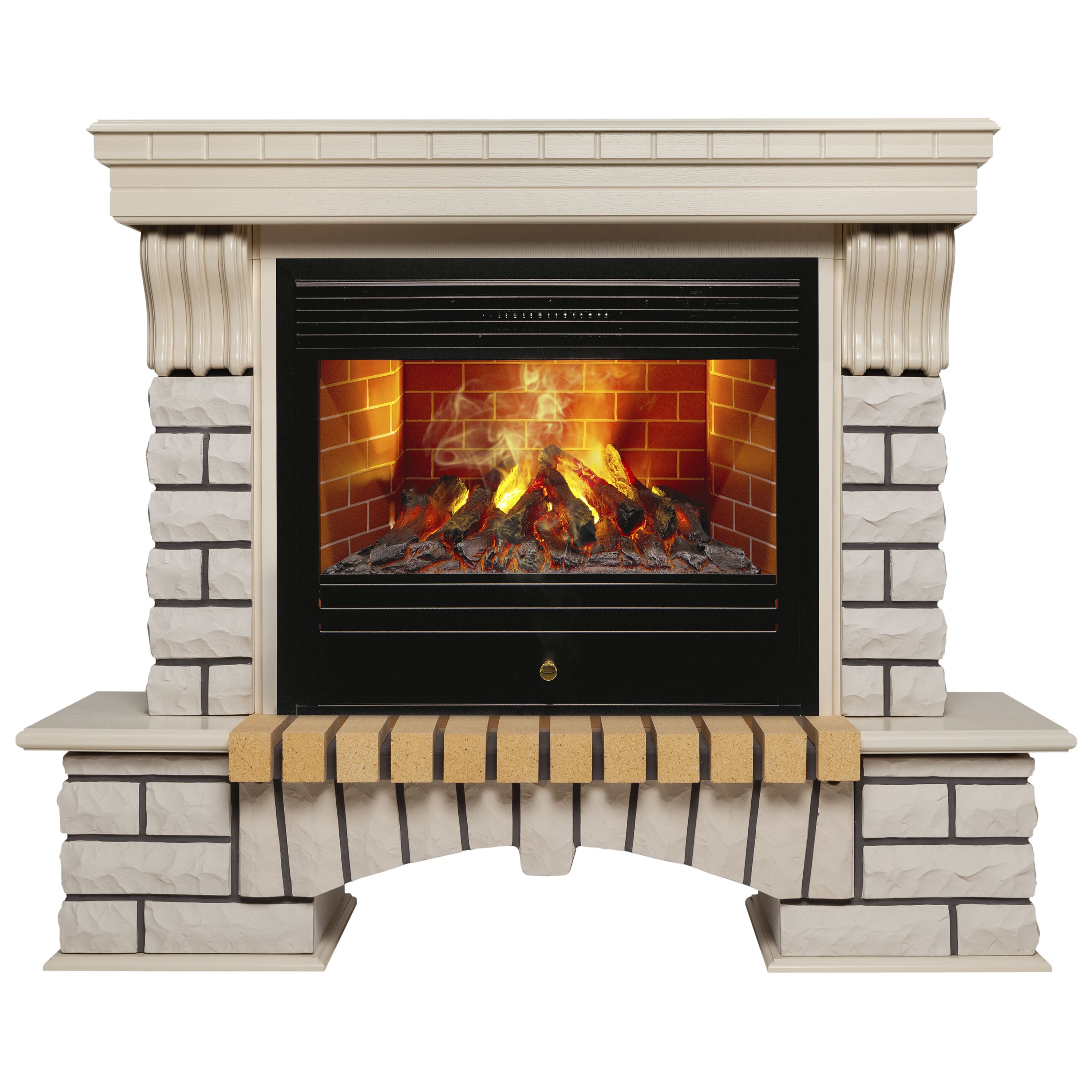 

Электрокамин RealFlame Country VR 26 WT-614 с очагом 3D Novara 26, COUNTRY VR 26 WT-614 с очагом 3D Novara 26