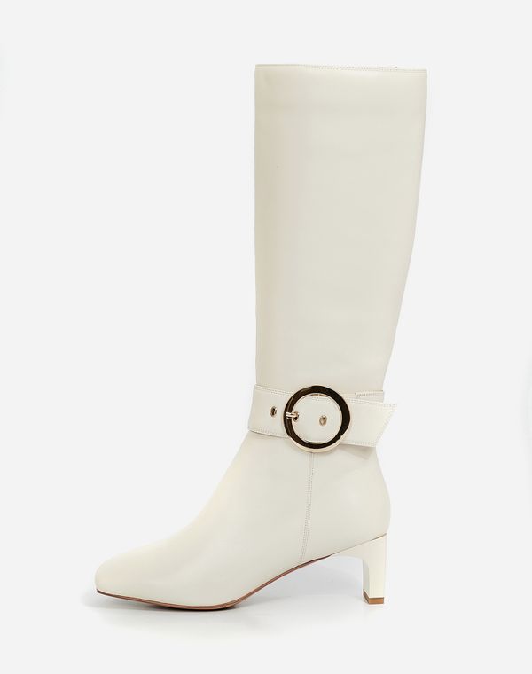 

Сапоги женские Mascotte 126-121922 белые 38 RU, 126-121922