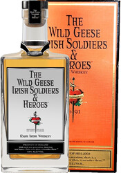 

Виски The Wild Geese Irish Soldiers & Heroes Rare Irish в подарочной упаковке 43% 0,75 л
