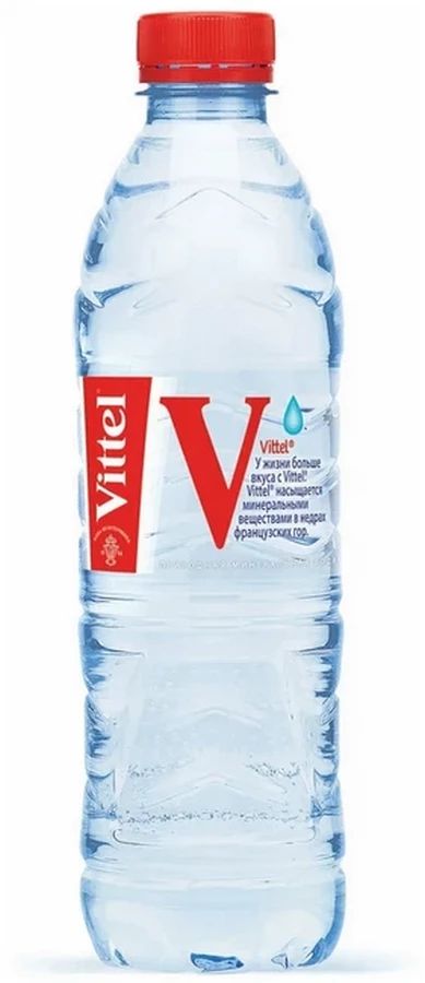 Вода минеральная Vittel негазированная столовая 05 л 220₽