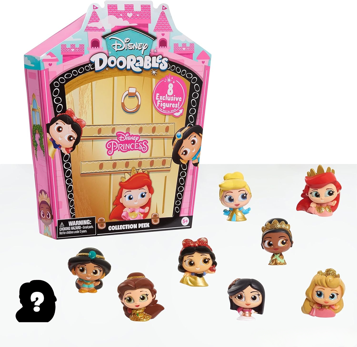 

Набор фигурок 8 шт Doorables Disney Блестящие Принцессы Дисней