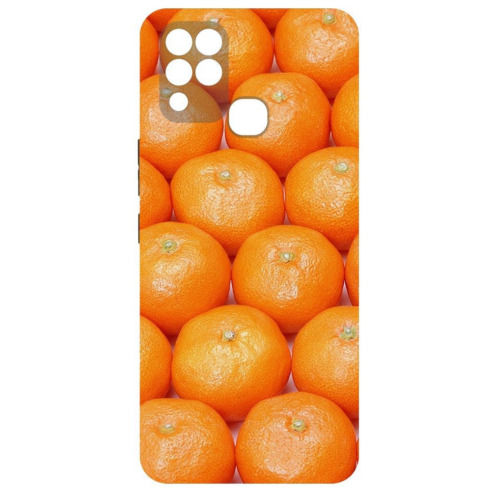 

Чехол-накладка Krutoff Софт Кейс Мандаринки для Infinix Hot 11 черный