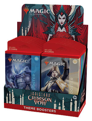 

Дисплей тематических бустеров Wizards of the Coast Innistrad Crimson Vow на английском яз.