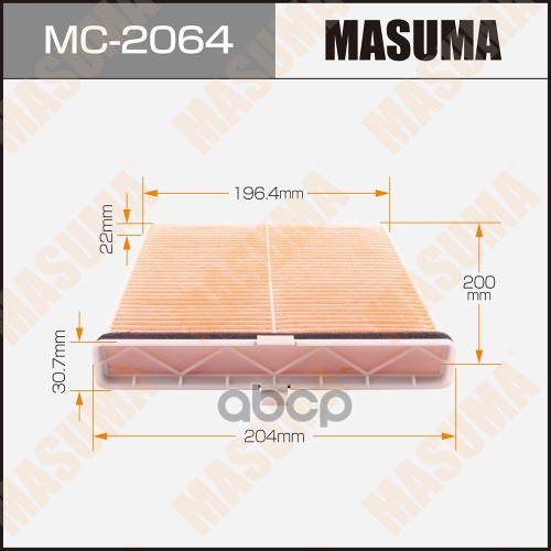 

Фильтр салона MASUMA mc2064