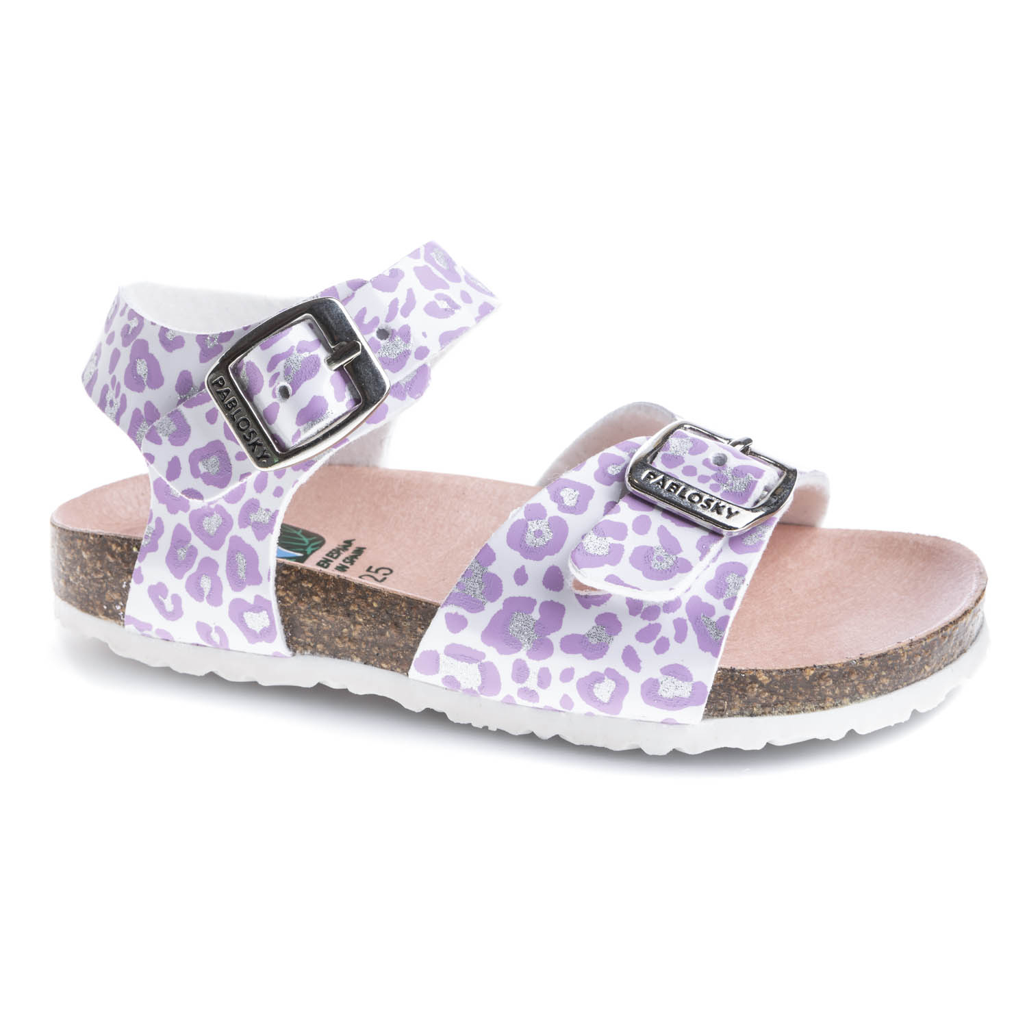 

Босоножки Pablosky для девочек, фиолетово-розовые, размер RU 35, 428700, Фиолетовый;белый, 4287