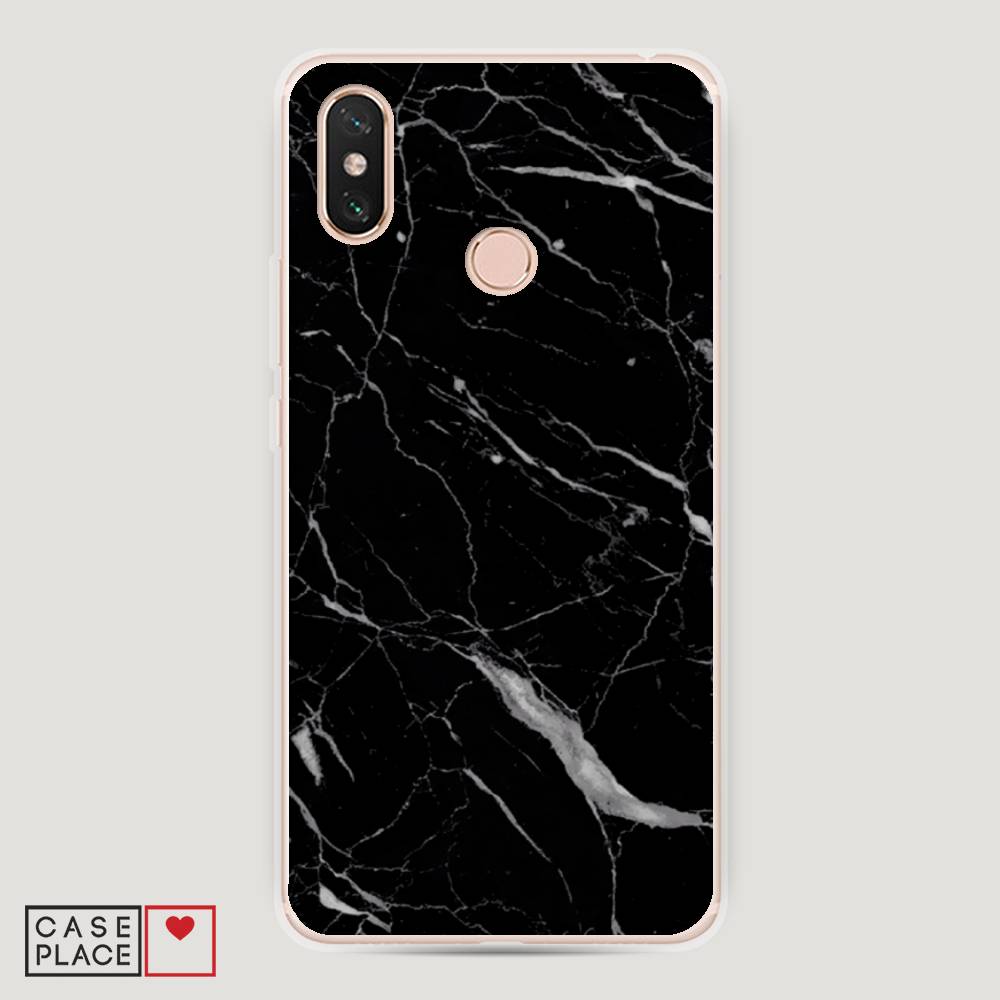 

Пластиковый чехол "Черный минерал" на Xiaomi Mi Max 3