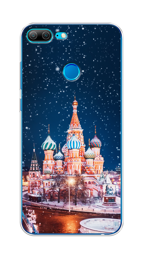 

Чехол на Honor 9 Lite "Москва 1", Коричневый;синий;белый, 64250-1