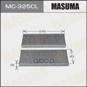 

Фильтр салона угольный MASUMA mc325cl