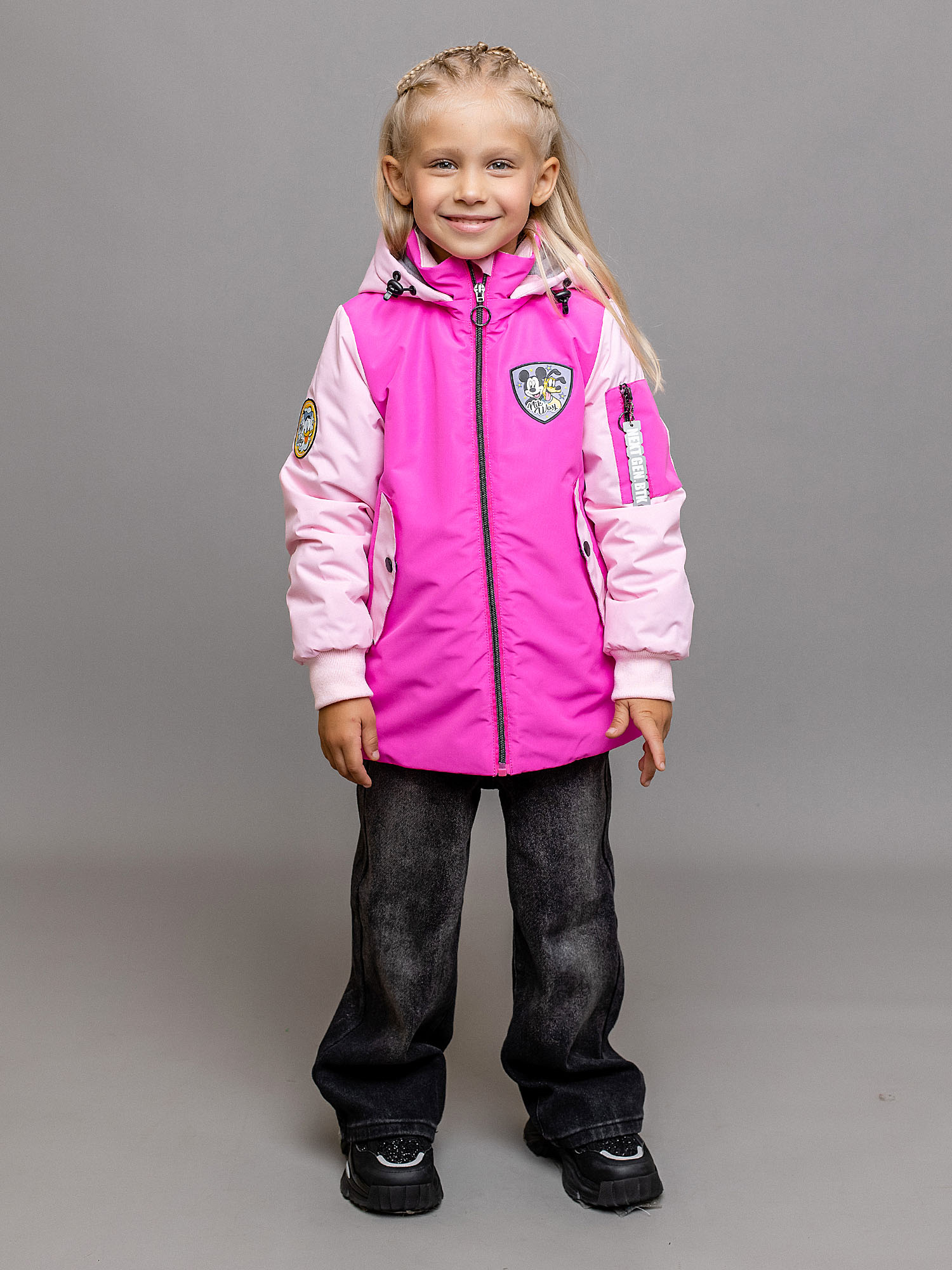 Куртка детская Batik Кира, пурпурный, розовое золото, 80 российский прованс розовое девушки раки
