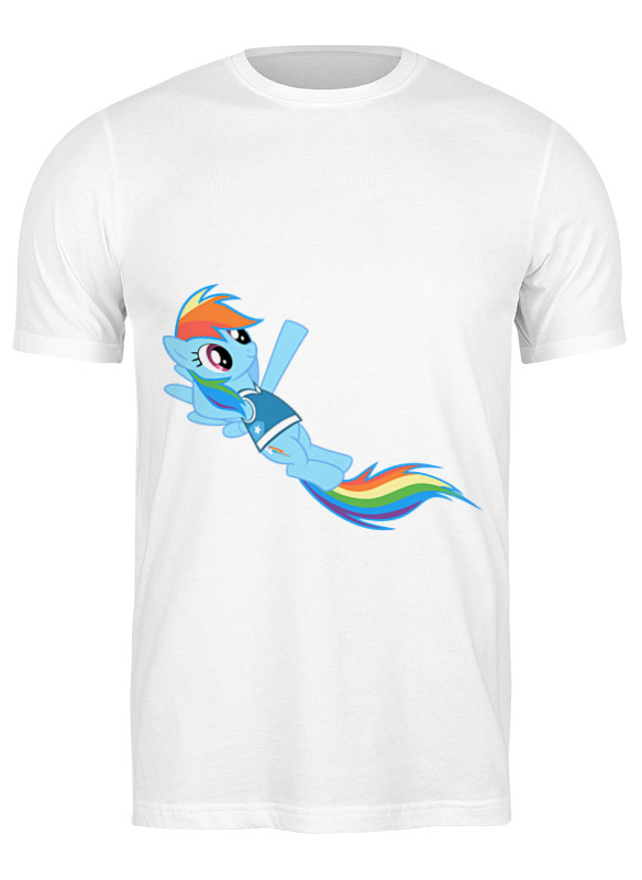 

Футболка мужская Printio My little pony белая M, Белый, My little pony