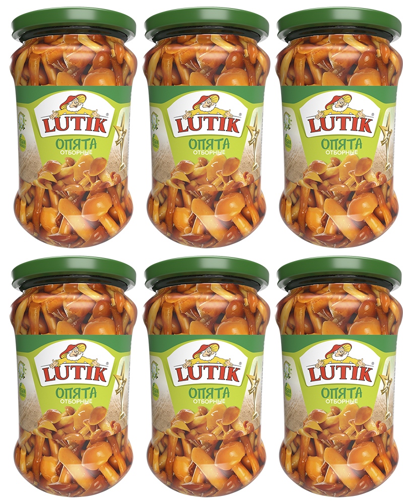 

Опята отборные Lutik, 314 мл. - 6 шт