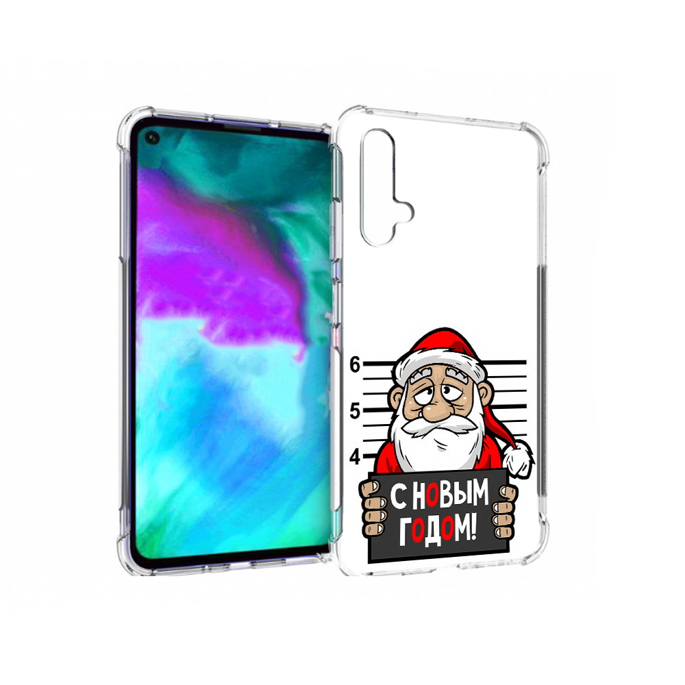 

Чехол бампер MyPads ДМ с новым годом заключенный для Huawei nova, Прозрачный, Tocco