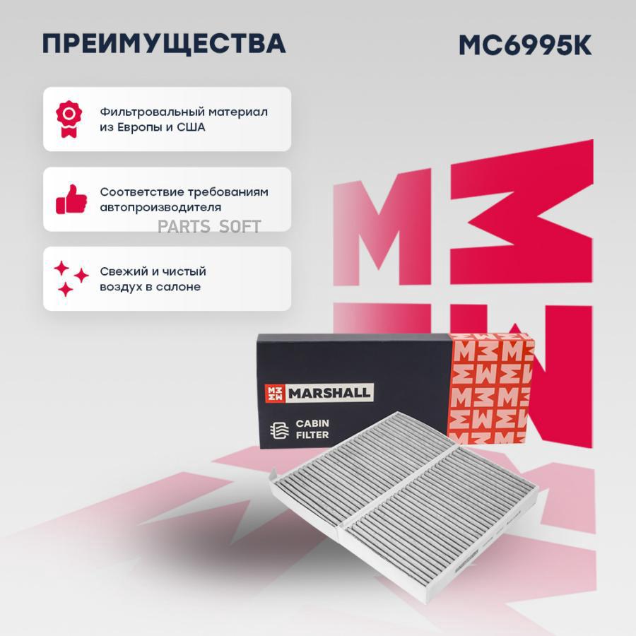 

Фильтр салонный угольный Tesla Model 3 17- (MC6995K)