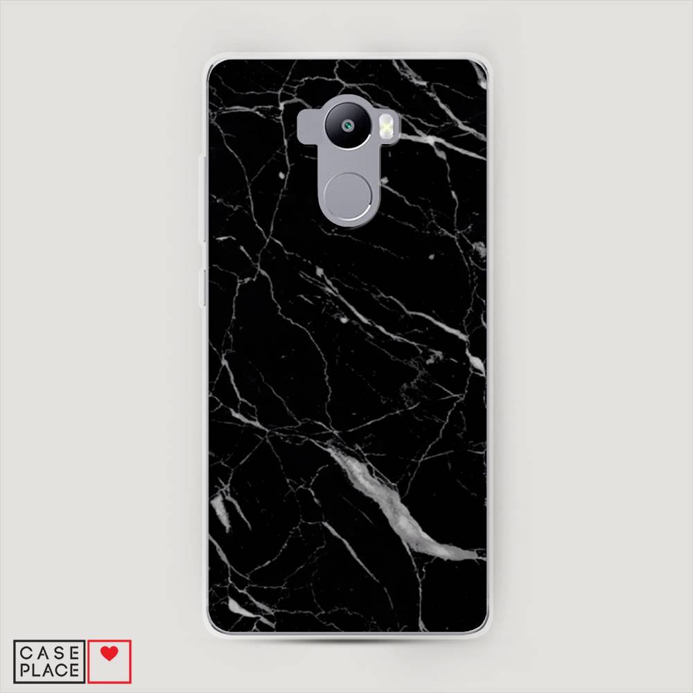 

Пластиковый чехол "Черный минерал" на Xiaomi Redmi 4