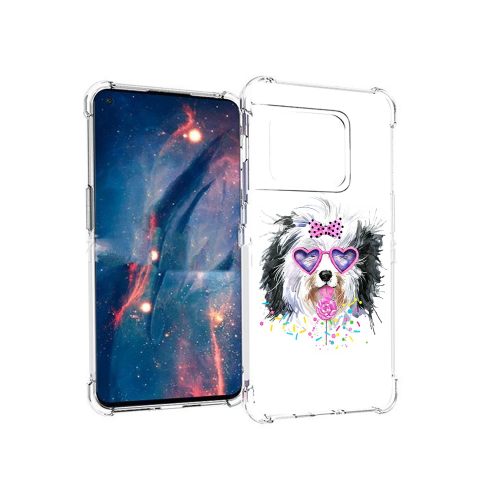 

Чехол MyPads Tocco для OnePlus 10 Pro пушистик (PT224239.133.559), Прозрачный, Tocco