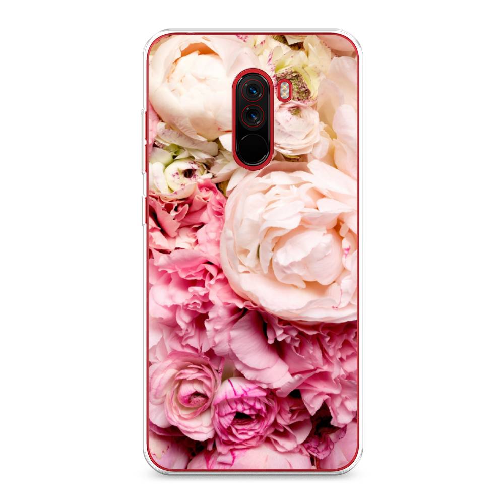 

Чехол Awog на Xiaomi Pocophone F1 "Пионы яркие", Разноцветный, 34450-8
