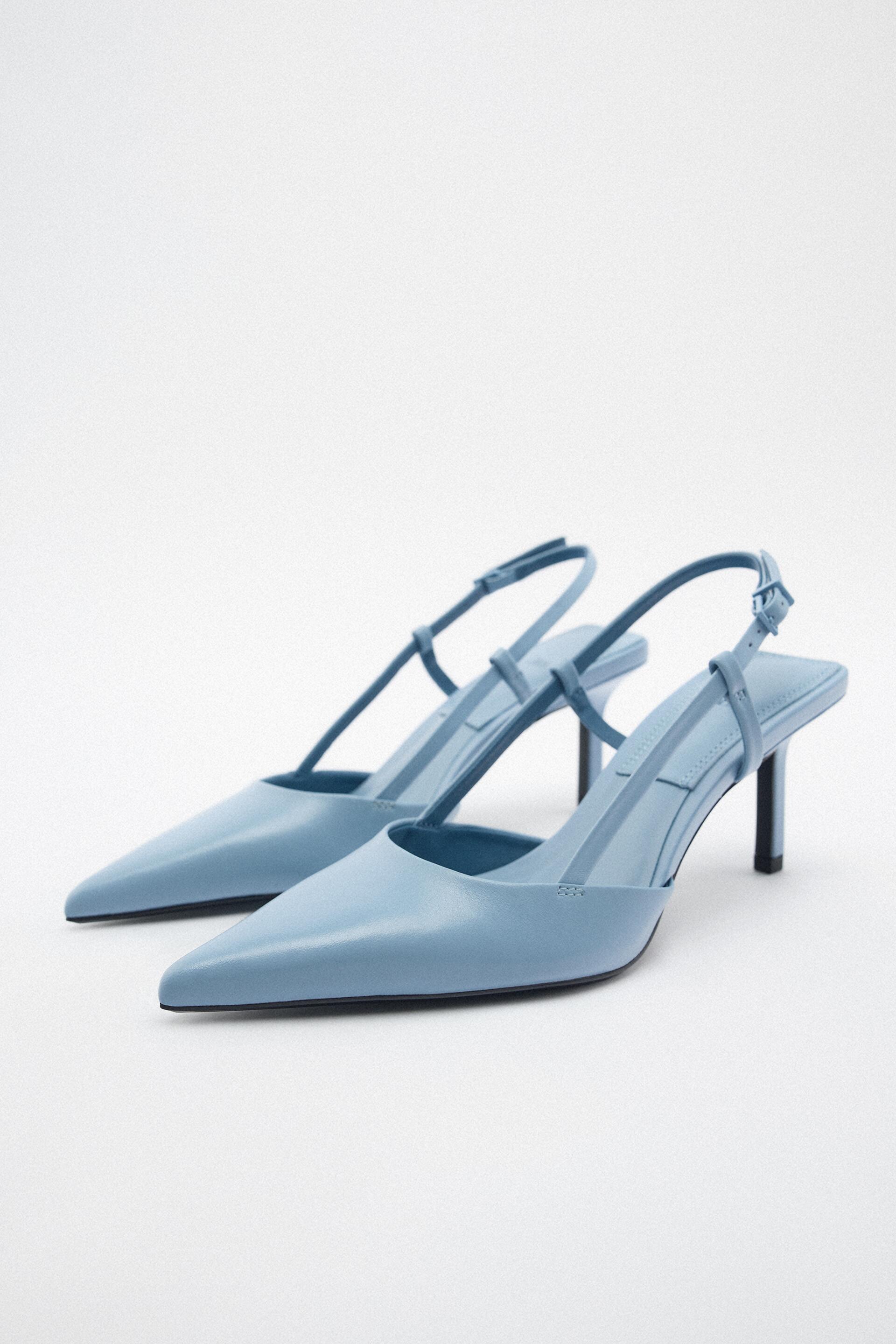 

Туфли женские ZARA 11208010 синие 40 RU (доставка из-за рубежа), 11208010