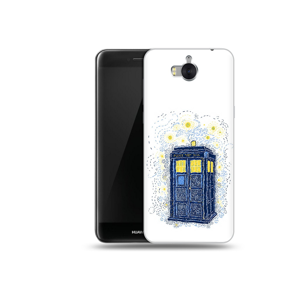 

Чехол MyPads Tocco для Huawei Y5 будка рисунок (PT91582.58.249), Прозрачный, Tocco