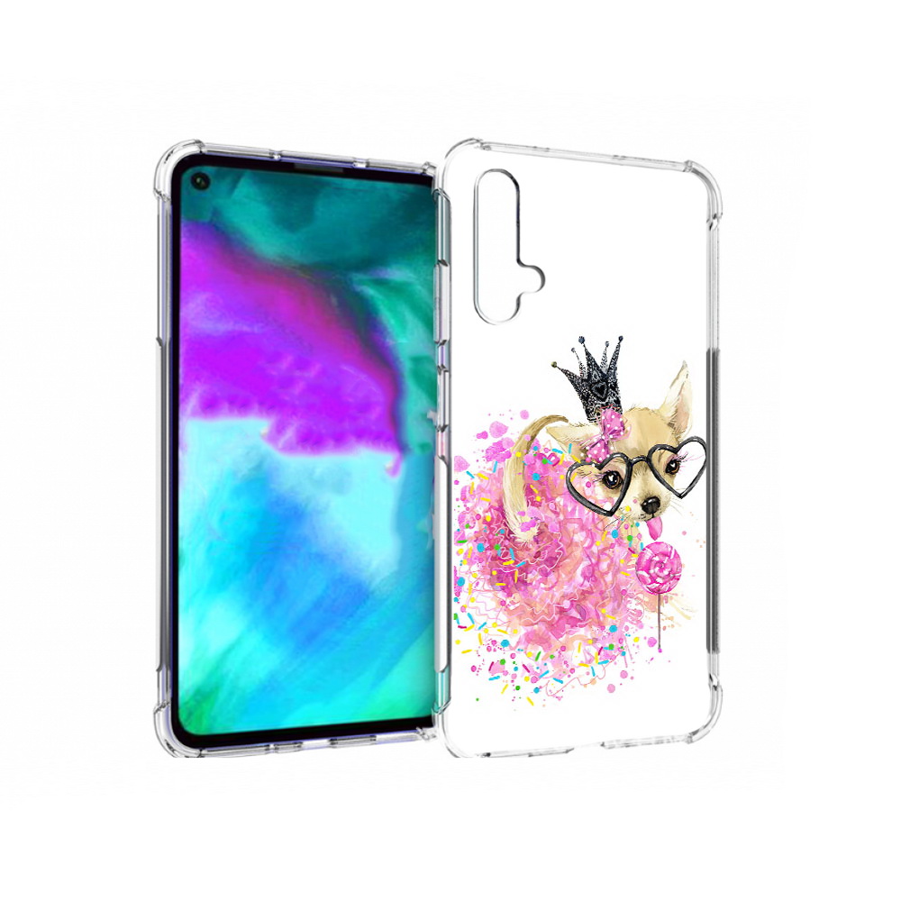 

Чехол бампер MyPads сладкая принцесса для Huawei nova 5T противо, Прозрачный, Tocco