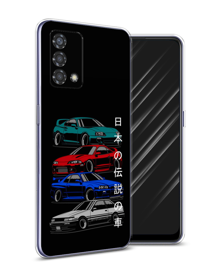 

Чехол Awog на Oppo Reno 6 Lite "JDM Legend cars", Разноцветный, 259550-5