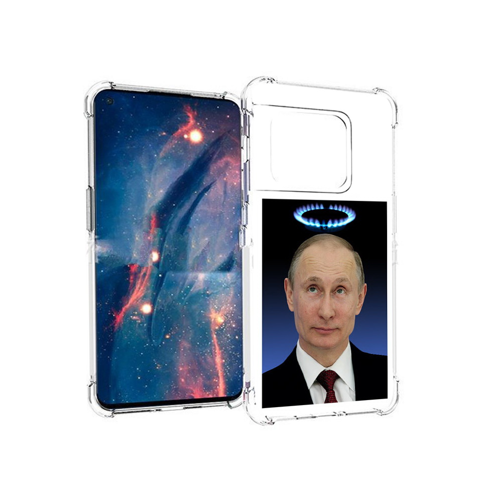 

Чехол MyPads Tocco для OnePlus 10 Pro святой газ (PT224239.133.594), Прозрачный, Tocco