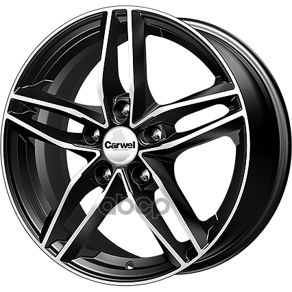 

Колесный диск CARWEL, Тау 108 6.5x16/5x112ET45 66.6 Ab, Черный;серебристый