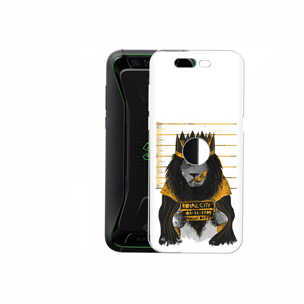 

Чехол MyPads Tocco для Xiaomi Black Shark лев в законе (PT144492.337.435), Прозрачный, Tocco