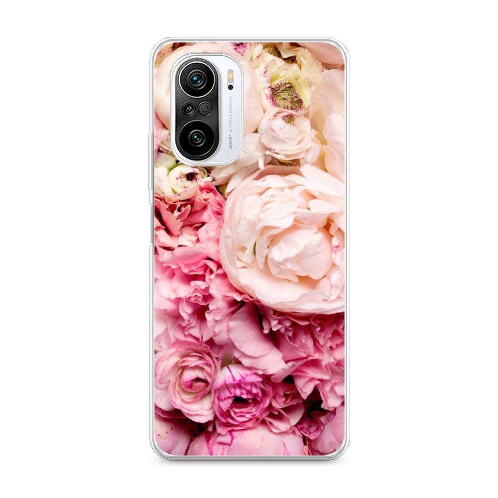 

Чехол Awog на Xiaomi Redmi K40 "Пионы яркие", Разноцветный, 310950-8