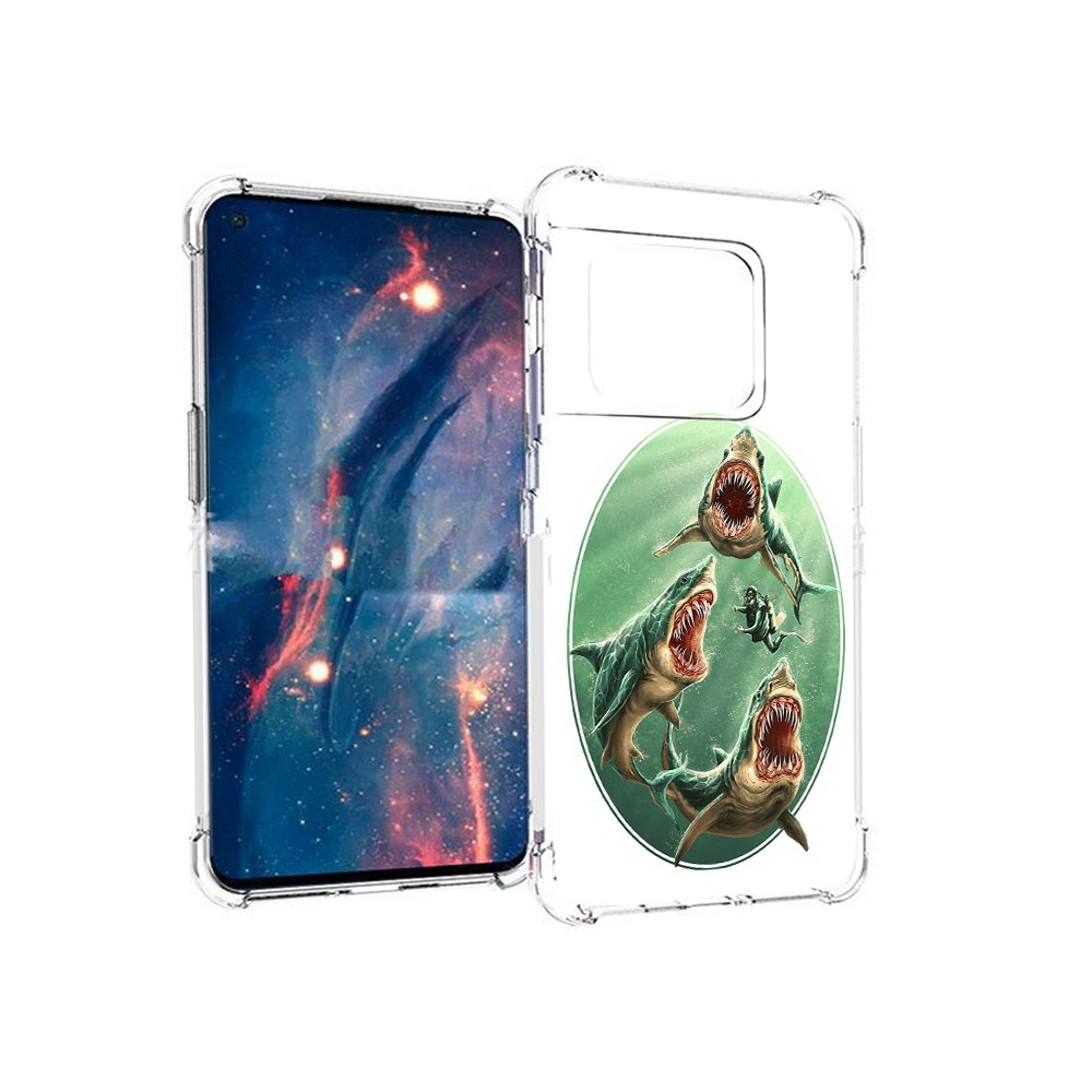

Чехол MyPads Tocco для OnePlus 10 Pro синяя бездна (PT224239.133.600), Прозрачный, Tocco