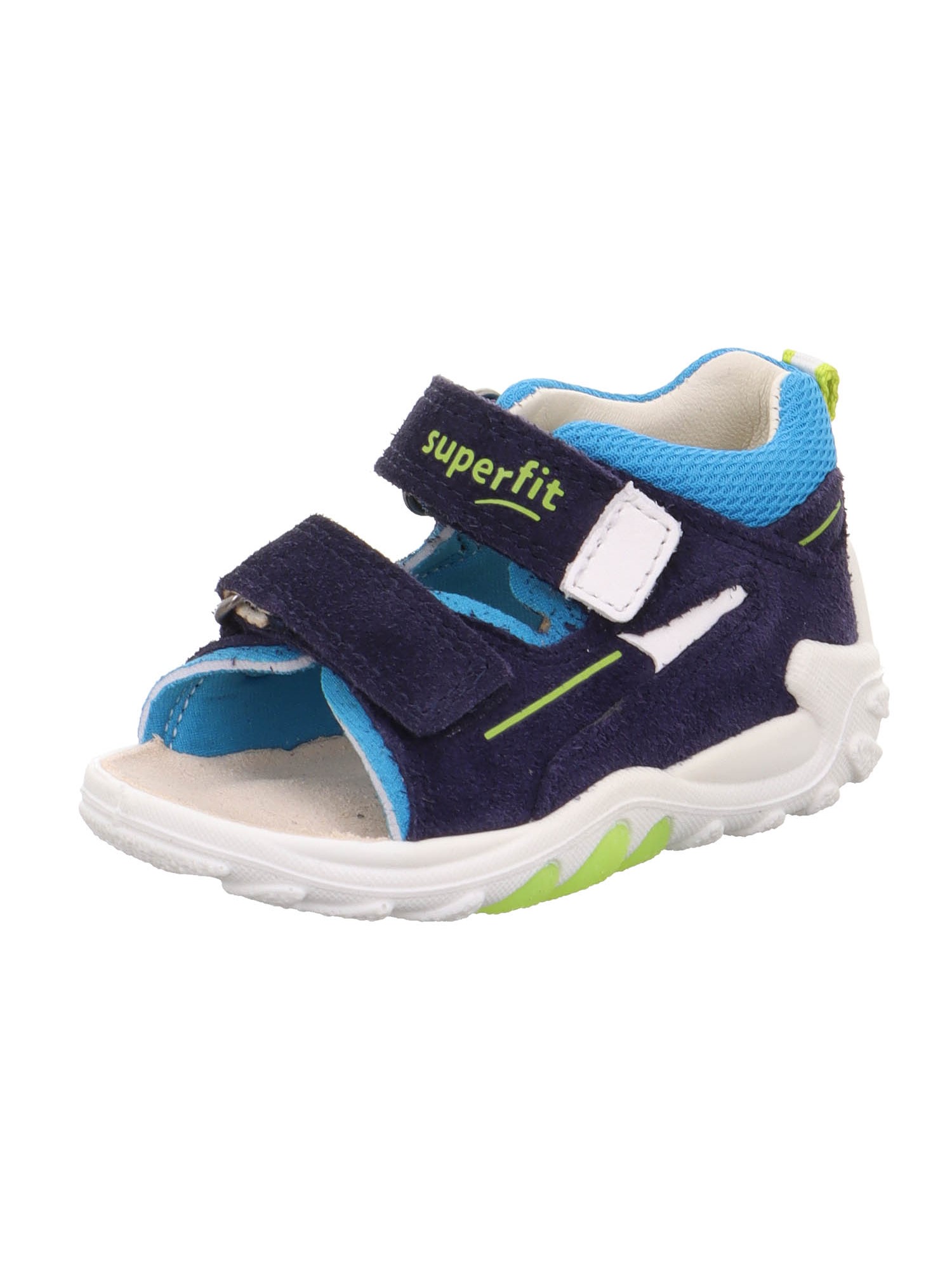 

Босоножки Superfit для девочек, синие, размер RU 25, 1-000035-8000, Синий, 1-000035-8000