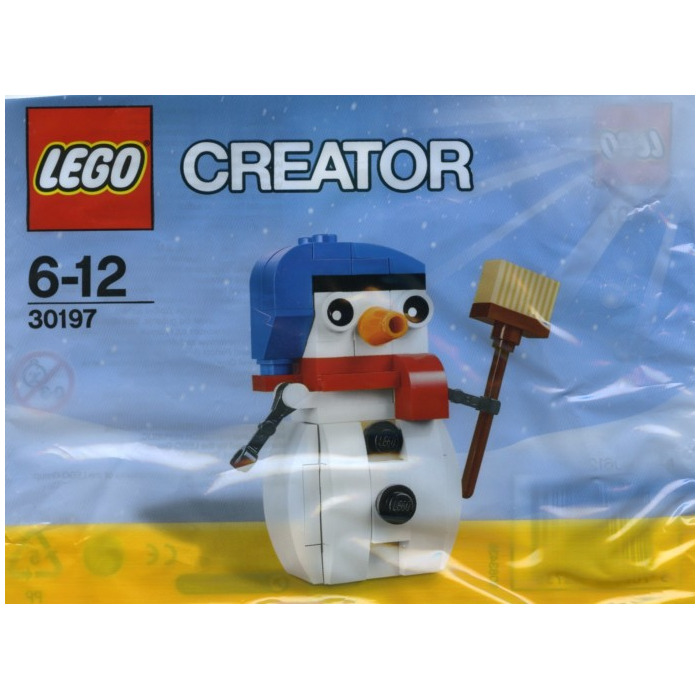 

Конструктор LEGO polybag Снеговик, 60 деталей, 30197