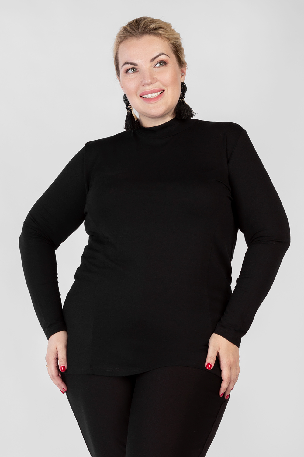 

Водолазка женская ARTESSA VD01603BLK01 черная 72-74 RU, VD01603BLK01