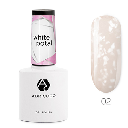 

Гель-лак ADRICOCO White Potal №02 Хрустальная туфелька