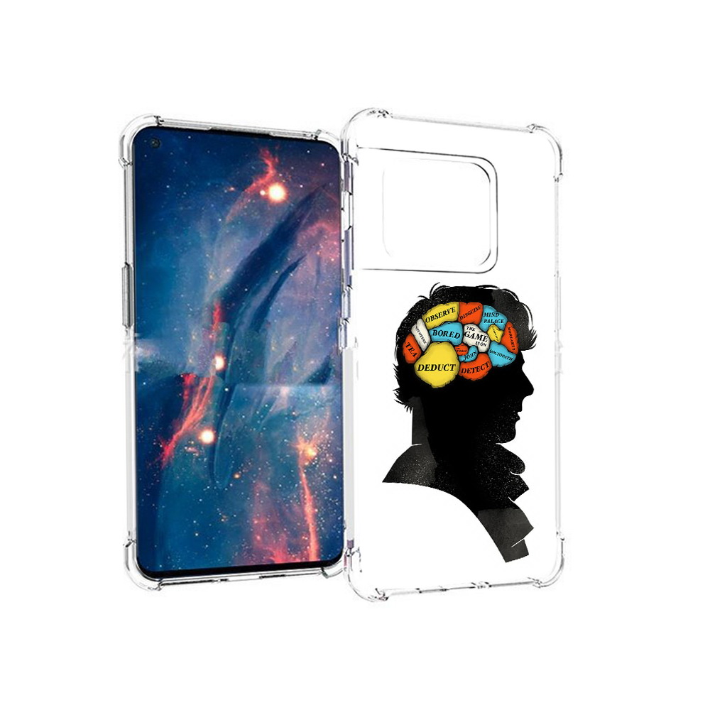 

Чехол MyPads Tocco для OnePlus 10 Pro темный рисунок (PT224239.133.640), Прозрачный, Tocco